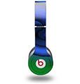 Skin Decal Wrap works with Original Beats Solo HD Headphones Alecias Swirl 01 Blue Skin Only (HEADPHONES NOT INCLUDED)