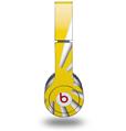 Skin Decal Wrap works with Original Beats Solo HD Headphones Rising Sun Japanese Flag Yellow Skin Only (HEADPHONES NOT INCLUDED)