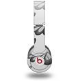 Skin Decal Wrap works with Original Beats Solo HD Headphones Petals Gray Skin Only (HEADPHONES NOT INCLUDED)
