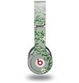Skin Decal Wrap works with Original Beats Solo HD Headphones Victorian Design Green Skin Only (HEADPHONES NOT INCLUDED)