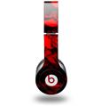 Skin Decal Wrap works with Original Beats Solo HD Headphones Skulls Confetti Red Skin Only (HEADPHONES NOT INCLUDED)