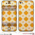 iPhone 4S Skin Boxed Orange