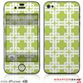 iPhone 4S Skin Boxed Sage Green