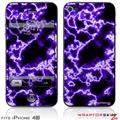 iPhone 4S Skin Electrify Purple