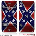 iPhone 4S Skin Confederate Rebel Flag
