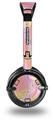 Neon Swoosh on Pink Decal Style Skin fits Skullcandy Lowrider Headphones (HEADPHONES  SOLD SEPARATELY)