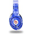 WraptorSkinz Skin Decal Wrap compatible with Original Beats Studio Headphones Triangle Mosaic Blue Skin Only (HEADPHONES NOT INCLUDED)