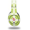 WraptorSkinz Skin Decal Wrap compatible with Original Beats Studio Headphones Squared Sage Green Skin Only (HEADPHONES NOT INCLUDED)