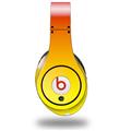 WraptorSkinz Skin Decal Wrap compatible with Original Beats Studio Headphones Smooth Fades Yellow Red Skin Only (HEADPHONES NOT INCLUDED)