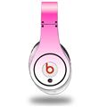 WraptorSkinz Skin Decal Wrap compatible with Original Beats Studio Headphones Smooth Fades White Hot Pink Skin Only (HEADPHONES NOT INCLUDED)