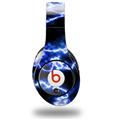 WraptorSkinz Skin Decal Wrap compatible with Original Beats Studio Headphones Electrify Blue Skin Only (HEADPHONES NOT INCLUDED)
