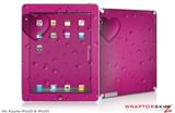 iPad Skin Raining Fuschia Hot Pink (fits iPad 2 through iPad 4)