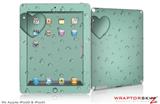 iPad Skin Raining Seafoam Green (fits iPad 2 through iPad 4)
