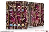 iPad Skin WraptorCamo Grassy Marsh Camo Neon Fuchsia Hot Pink (fits iPad 2 through iPad 4)