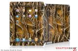 iPad Skin WraptorCamo Grassy Marsh Camo Orange (fits iPad 2 through iPad 4)