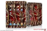 iPad Skin WraptorCamo Grassy Marsh Camo Red (fits iPad 2 through iPad 4)