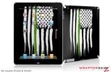 iPad Skin Brushed USA American Flag Green Line (fits iPad 2 through iPad 4)
