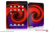 iPad Skin Alecias Swirl 01 Red (fits iPad 2 through iPad 4)