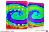 iPad Skin Rainbow Swirl (fits iPad 2 through iPad 4)
