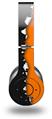 WraptorSkinz Skin Decal Wrap compatible with Original Beats Wireless Headphones Ripped Colors Black Orange Skin Only (HEADPHONES NOT INCLUDED)