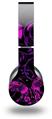 WraptorSkinz Skin Decal Wrap compatible with Original Beats Wireless Headphones Twisted Garden Purple and Hot Pink Skin Only (HEADPHONES NOT INCLUDED)