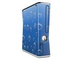 Bubbles Blue Decal Style Skin for XBOX 360 Slim Vertical