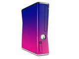 Smooth Fades Hot Pink Blue Decal Style Skin for XBOX 360 Slim Vertical