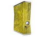 Stardust Yellow Decal Style Skin for XBOX 360 Slim Vertical