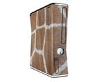 Giraffe 02 Decal Style Skin for XBOX 360 Slim Vertical