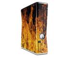 Open Fire Decal Style Skin for XBOX 360 Slim Vertical