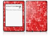 Triangle Mosaic Red - Decal Style Skin fits Amazon Kindle Paperwhite (Original)