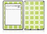 Squared Sage Green - Decal Style Skin fits Amazon Kindle Paperwhite (Original)