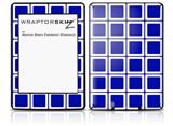 Squared Royal Blue - Decal Style Skin fits Amazon Kindle Paperwhite (Original)