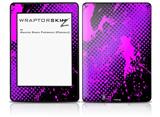 Halftone Splatter Hot Pink Purple - Decal Style Skin fits Amazon Kindle Paperwhite (Original)