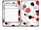 Lots of Dots Red on White - Decal Style Skin fits Amazon Kindle Paperwhite (Original)