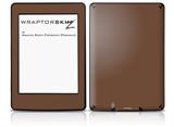 Solids Collection Chocolate Brown - Decal Style Skin fits Amazon Kindle Paperwhite (Original)