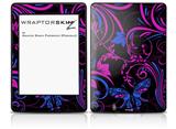 Twisted Garden Hot Pink and Blue - Decal Style Skin fits Amazon Kindle Paperwhite (Original)