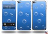 Bubbles Blue Decal Style Vinyl Skin - fits Apple iPod Touch 5G (IPOD NOT INCLUDED)