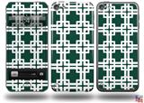 Boxed Hunter Green Decal Style Vinyl Skin - fits Apple iPod Touch 5G (IPOD NOT INCLUDED)