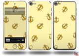 Anchors Away Yellow Sunshine Decal Style Vinyl Skin - fits Apple iPod Touch 5G (IPOD NOT INCLUDED)