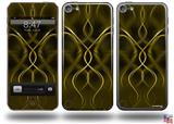 Abstract 01 Yellow Decal Style Vinyl Skin - fits Apple iPod Touch 5G (IPOD NOT INCLUDED)