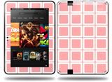 Squared Pink Decal Style Skin fits Amazon Kindle Fire HD 8.9 inch