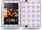 Squared Lavender Decal Style Skin fits Amazon Kindle Fire HD 8.9 inch