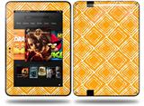 Wavey Orange Decal Style Skin fits Amazon Kindle Fire HD 8.9 inch