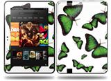 Butterflies Green Decal Style Skin fits Amazon Kindle Fire HD 8.9 inch