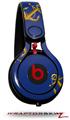 Skin Decal Wrap works with Beats Mixr Headphones Anchors Away Blue Skin Only (HEADPHONES NOT INCLUDED)