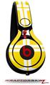 Skin Decal Wrap works with Beats Mixr Headphones Squared Yellow Skin Only (HEADPHONES NOT INCLUDED)
