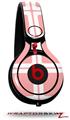 Skin Decal Wrap works with Beats Mixr Headphones Squared Pink Skin Only (HEADPHONES NOT INCLUDED)