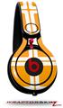 Skin Decal Wrap works with Beats Mixr Headphones Squared Orange Skin Only (HEADPHONES NOT INCLUDED)