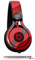 Skin Decal Wrap works with Beats Mixr Headphones Camouflage Red Skin Only (HEADPHONES NOT INCLUDED)